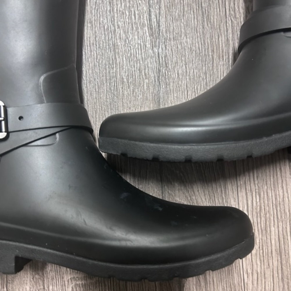 🆕 HUNTER "REFINED TALL WELLINGTON BOOTS - Picture 7 of 13